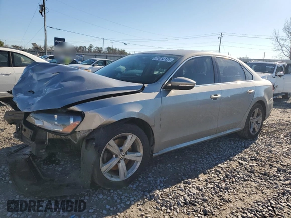 2012 Volkswagen Passat SE z VIN 1VWBH7A30CC067572, wystawiony jako Copart lot #87018124 z przebiegiem 191 468 mil mil oraz Szkoda całkowita • Salvage title. Historia ofert i sprzedaży dostępna na DreamBid. Obrazek 1.