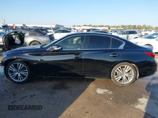 2018 Infiniti Q50 3.0t LUXE with VIN JN1EV7AP2JM359410, listed as a IAAI auction lot 40742721 with 161,858 mi miles. Bid and sale history available at carsss.com. Image 14.