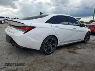 2023 Hyundai Elantra N Line z VIN KMHLR4AF1PU546303, wystawiony jako Copart lot #56982655 z przebiegiem 30 486 mil mil oraz Szkoda całkowita • Salvage title. Historia ofert i sprzedaży dostępna na DreamBid. Obrazek 3.