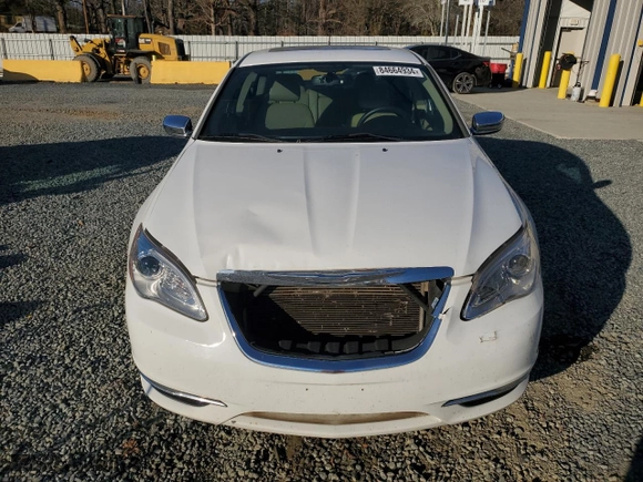 2011 Chrysler 200 Limited with VIN 1C3BC2FB1BN581989, listed as a Copart auction lot 84664934 with 102,446 mi miles and Salvage Title. Bid and sale history available at carsss.com. Image 5.