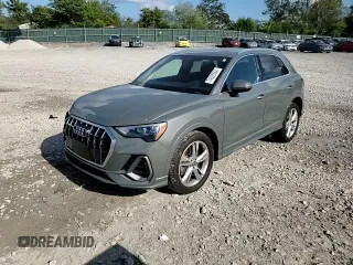 2020 Audi Q3 S line Premium with VIN WA1DECF38L1044231, listed as a Copart auction lot 74263564 with 28,011 mi miles and Clean Title. Bid and sale history available at carsss.com. Image 12.