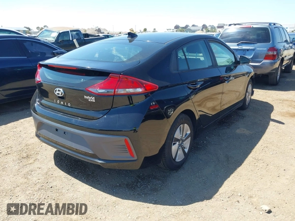 2020 Hyundai Ioniq Blue with VIN KMHC65LC5LU235114, listed as a IAAI auction lot 42293378 with 78,126 mi miles and . Bid and sale history available at DreamBid. Image 4.