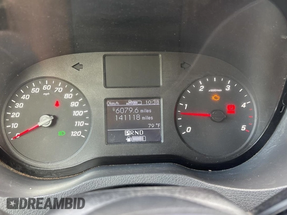 2019 Mercedes-Benz Sprinter Cargo with VIN WD4PF0CD7KP043942, listed as a Copart auction lot 54968745 with 141,118 mi miles and Clean Title. Bid and sale history available at carsss.com. Image 8.