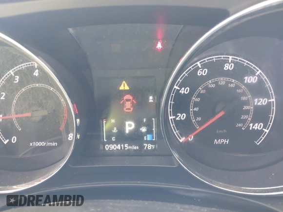 2020 Mitsubishi Outlander ES with VIN JA4AR3AUXLU018509, listed as a IAAI auction lot 42094236 with 90,415 mi miles and . Bid and sale history available at DreamBid. Image 7.
