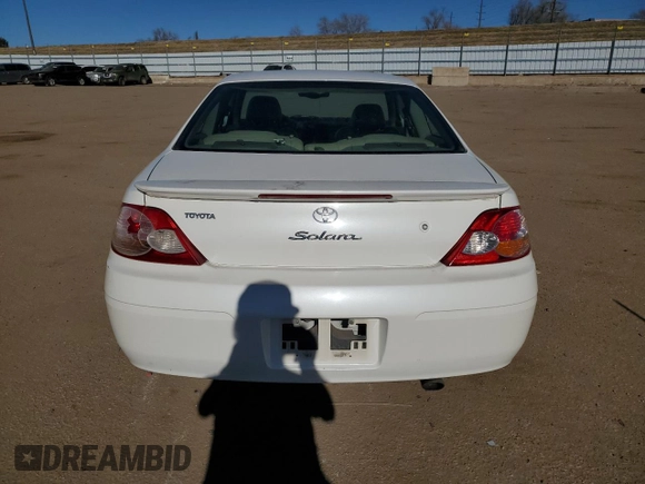 2002 Toyota Solara SE with VIN 2T1CF28PX2C599393, listed as a Copart auction lot 83866384 with 192,882 mi miles and Clean Title. Bid and sale history available at DreamBid. Image 6.