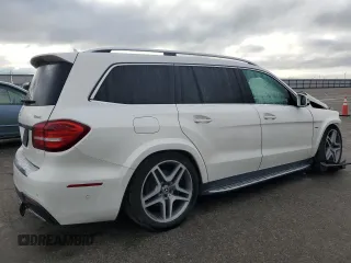 2018 Mercedes-Benz GLS 550 with VIN 4JGDF7DE3JB127616, listed as a Copart auction lot 49472135 with 137,793 mi miles and Non repairable. Bid and sale history available at DreamBid. Image 3.