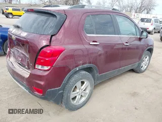 2017 Chevrolet Trax LT with VIN 3GNCJPSB5HL262068, listed as a IAAI auction lot 41904657 with 132,559 mi miles. Bid and sale history available at carsss.com. Image 4.