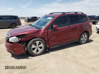 2014 Subaru Forester 2.5i Premium with VIN JF2SJACCXEG436601, listed as a Copart auction lot 53831195 with 107,682 mi miles and Salvage Title. Bid and sale history available at carsss.com. Image 1.