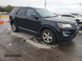 2017 Ford Explorer XLT with VIN 1FM5K8D82HGE17794, listed as a Copart auction lot 51859215 with 101,353 mi miles and Clean title. Bid and sale history available at DreamBid. Image 4.