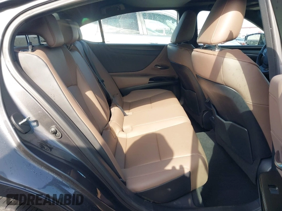 2024 Lexus ES with VIN 58ADZ1B11RU162829, listed as a IAAI auction lot 41930163 with 27,631 mi miles. Bid and sale history available at carsss.com. Image 8.