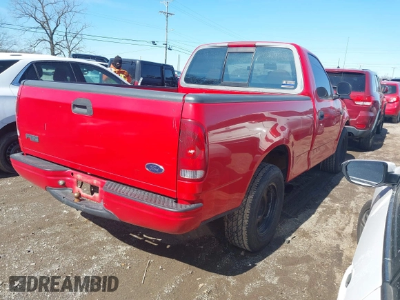 1998 Ford F-150 with VIN 1FTZF1721WNB94505, listed as a IAAI auction lot 41622741 with 162,774 mi miles and . Bid and sale history available at DreamBid. Image 4.