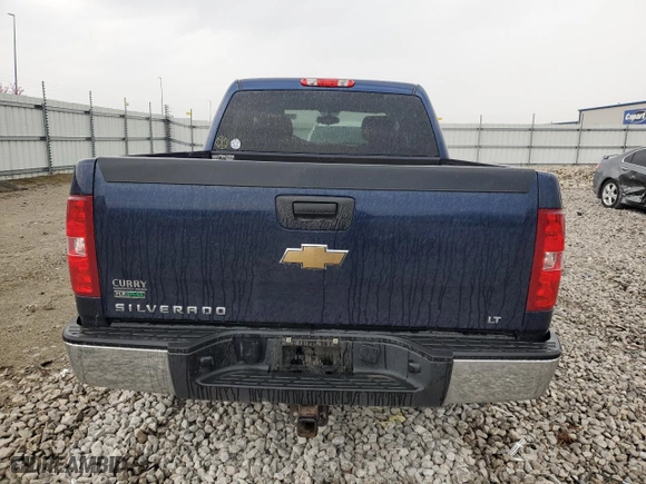 2010 Chevrolet Silverado 1500 LT with VIN 3GCRKSE33AG226451, listed as a Copart auction lot 50606885 with 91,743 mi miles and Salvage Title. Bid and sale history available at carsss.com. Image 6.