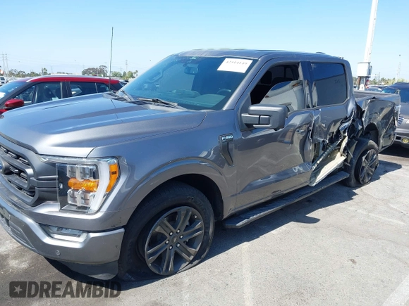 2022 Ford F-150 with VIN 1FTFW1C87NFA29516, listed as a IAAI auction lot 42514149 with 47,407 mi miles and . Bid and sale history available at DreamBid. Image 17.