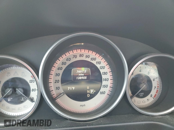 2016 Mercedes-Benz E 350 Sport with VIN WDDHF5KB7GB191935, listed as a Copart auction lot 53079715 with 138,905 mi miles and Salvage title. Bid and sale history available at DreamBid. Image 9.