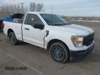 2022 Ford F-150 XL with VIN 1FTMF1CB8NKE34567, listed as a IAAI auction lot 41540725 with 44,784 mi miles. Bid and sale history available at carsss.com. Image 1.