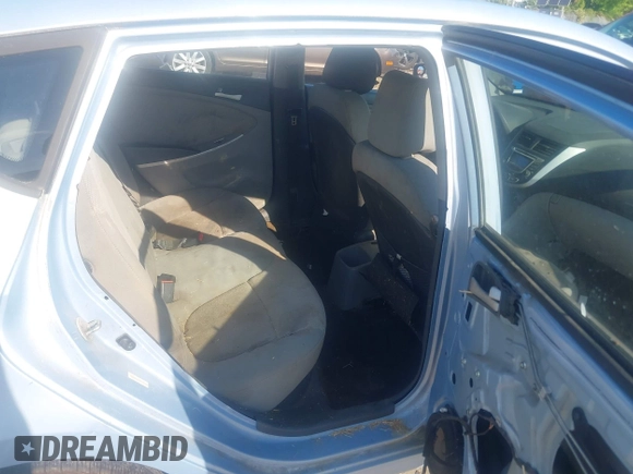 2013 Hyundai Accent GS with VIN KMHCT5AE4DU119904, listed as a IAAI auction lot 42230062 with 176,841 mi miles and . Bid and sale history available at DreamBid. Image 8.