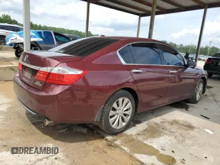 2014 Honda Accord Touring with VIN 1HGCR3F99EA021734, listed as a Copart auction lot 59976805 with 141,020 mi miles and Salvage title. Bid and sale history available at DreamBid. Image 3.