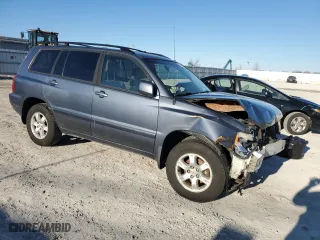 2002 Toyota Highlander with VIN JTEGF21A320055041, listed as a Copart auction lot 47198305 with 193,648 mi miles and Salvage Title. Bid and sale history available at carsss.com. Image 4.