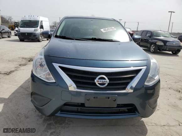 2017 Nissan Versa Sedan SV with VIN 3N1CN7AP4HL850251, listed as a Copart auction lot 48342705 with 80,591 mi miles and Salvage Title. Bid and sale history available at carsss.com. Image 5.