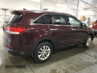 2016 Kia Sorento LX with VIN 5XYPGDA5XGG045642, listed as a Copart auction lot 56076005 with 90,710 mi miles and Clean Title. Bid and sale history available at DreamBid. Image 3.