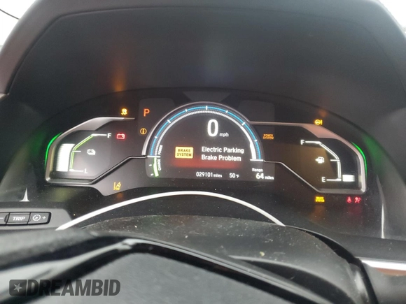2018 Honda Clarity Plug-In Hybrid with VIN JHMZC5F12JC022625, listed as a Copart auction lot 85524514 with 29,101 mi miles and Salvage Title. Bid and sale history available at carsss.com. Image 9.
