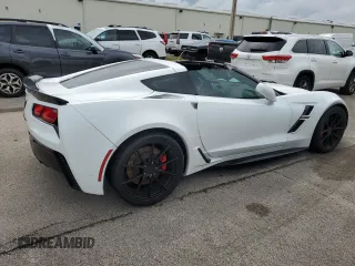2019 Chevrolet Corvette Grand Sport 2LT with VIN 1G1YY2D71K5100492, listed as a Copart auction lot 74899774 with 0 mi miles and Non Repairable. Bid and sale history available at carsss.com. Image 3.