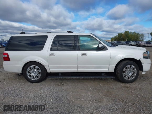 2011 Ford Expedition EL Limited with VIN 1FMJK2A59BEF05119, listed as a IAAI auction lot 40565102 with 216,751 mi miles. Bid and sale history available at carsss.com. Image 13.