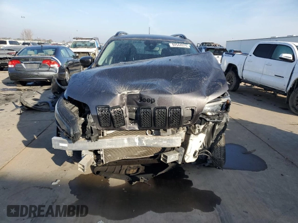 2021 Jeep Cherokee Altitude with VIN 1C4PJMLB3MD142258, listed as a Copart auction lot 84544974 with Not provided miles and Salvage title. Bid and sale history available at DreamBid. Image 5.