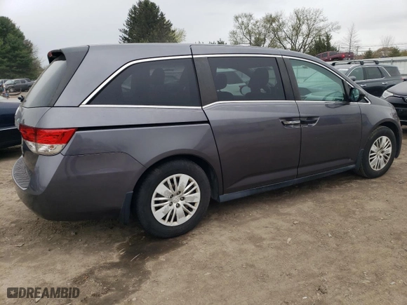 2016 Honda Odyssey LX with VIN 5FNRL5H26GB029824, listed as a Copart auction lot 52691795 with 272,936 mi miles and Clean Title. Bid and sale history available at carsss.com. Image 3.