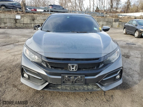 2020 Honda Civic Hatchback EX with VIN SHHFK7H64LU401772, listed as a Copart auction lot 49626945 with 0 mi miles and Salvage Title. Bid and sale history available at carsss.com. Image 5.