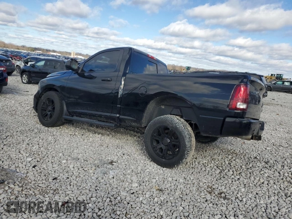 2014 Ram 1500 Tradesman z VIN 3C6JR7AT6EG178677, wystawiony jako Copart lot #47951635 z przebiegiem Nie podano mil oraz Czysty tytuł • Clean title. Historia ofert i sprzedaży dostępna na DreamBid. Obrazek 2.