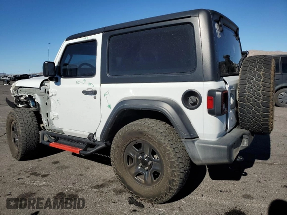 2020 Jeep Wrangler Sport S с VIN 1C4GJXAG4LW140067, выставлен на аукционе Copart как лот 89398295 с пробегом 34 651 миль миль и Списание • Salvage title. История ставок и продаж доступна на DreamBid. Изображение 2.
