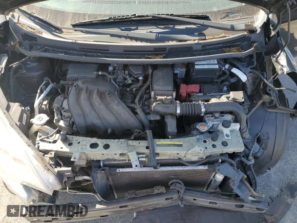 2015 Nissan Note SV with VIN 3N1CE2CP8FL393134, listed as a Copart auction lot 45042285 with 55,976 mi miles and Salvage Title. Bid and sale history available at DreamBid. Image 13.