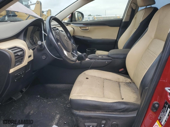 2015 Lexus NX 300h with VIN JTJBJRBZ0F2025979, listed as a Copart auction lot 42822915 with 85793 miles and Salvage Title. Bid and sale history available at carsss.com. Image 7.