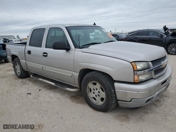2006 Chevrolet Silverado 1500 LT1 with VIN 2GCEC13TX61119356, listed as a Copart auction lot 46641325 with 0 mi miles and Clean Title. Bid and sale history available at carsss.com. Image 4.
