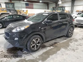 2022 Kia Sportage LX with VIN KNDPMCAC1N7947012, listed as a Copart auction lot 45595775 with 72,553 mi miles and Salvage Title. Bid and sale history available at carsss.com. Image 1.