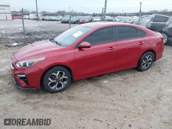 2019 Kia Forte LXS with VIN 3KPF24AD7KE138545, listed as a IAAI auction lot 41674333 with 81,779 mi miles. Bid and sale history available at carsss.com. Image 22.