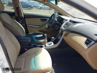 2012 Hyundai Elantra GLS with VIN 5NPDH4AE4CH070247, listed as a IAAI auction lot 42066865 with 205,890 mi miles. Bid and sale history available at carsss.com. Image 5.