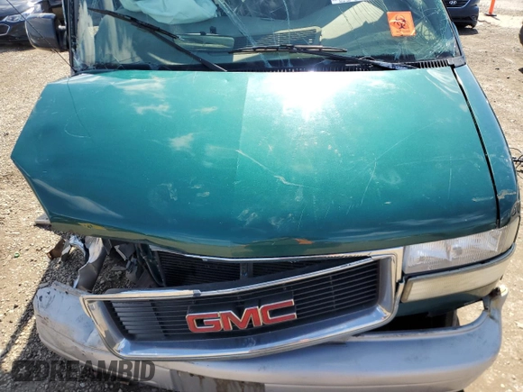 2000 GMC Safari Passenger with VIN 1GKDM19W3YB513055, listed as a Copart auction lot 50328945 with 0 mi miles and Salvage Title. Bid and sale history available at carsss.com. Image 12.