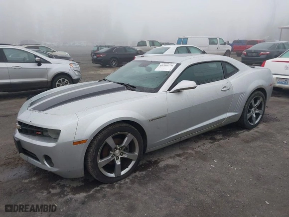 2010 Chevrolet Camaro 1LT with VIN 2G1FB1EV5A9201245, listed as a IAAI auction lot 41266276 with 81353 miles. Bid and sale history available at carsss.com. Image 2.