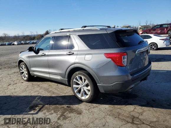 2022 Ford Explorer Platinum with VIN 1FM5K8HW9NNA06098, listed as a Copart auction lot 80473154 with 163,613 mi miles and Salvage Title. Bid and sale history available at carsss.com. Image 2.