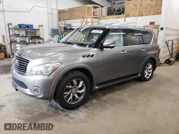 2013 Infiniti QX56 with VIN JN8AZ2NC5D9330764, listed as a Copart auction lot 67941404 with 0 mi miles and Clean Title. Bid and sale history available at carsss.com. Image 1.