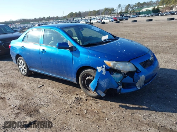2010 Toyota Corolla with VIN 2T1BU4EE8AC516879, listed as a IAAI auction lot 41719865 with 224,915 mi miles. Bid and sale history available at carsss.com. Image 1.