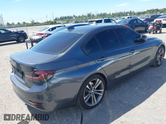 2014 BMW 3 Series 328i with VIN WBA3A5G50ENP28756, listed as a IAAI auction lot 41751313 with 144,270 mi miles. Bid and sale history available at carsss.com. Image 4.
