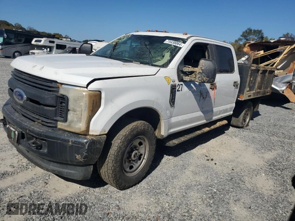 2017 Ford F-350 Platinum with VIN 1FT8W3B64HEC91041, listed as a Copart auction lot 74438064 with Not provided miles and Salvage title. Bid and sale history available at DreamBid. Image 1.