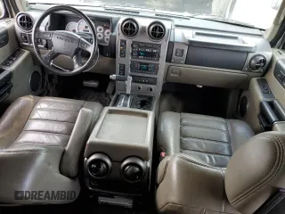 2003 Hummer H2 with VIN 5GRGN23U33H130871, listed as a Copart auction lot 83377484 with 186,126 mi miles and Clean Title. Bid and sale history available at carsss.com. Image 8.