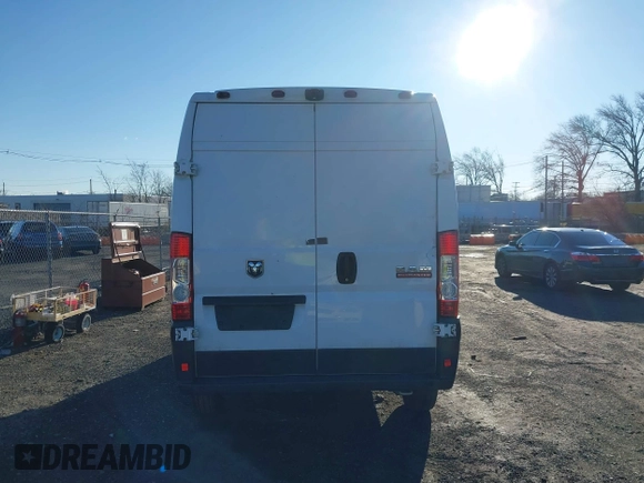 2017 Ram ProMaster Cargo with VIN 3C6TRVDGXHE505951, listed as a IAAI auction lot 41214244 with 285,962 mi miles. Bid and sale history available at carsss.com. Image 16.