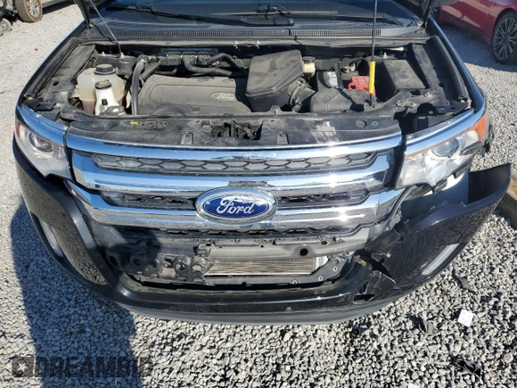 2014 Ford Edge SEL with VIN 2FMDK3JC9EBA62245, listed as a Copart auction lot 48634175 with 103,830 mi miles and Salvage Title. Bid and sale history available at carsss.com. Image 12.