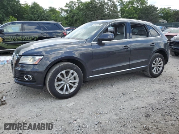 2014 Audi Q5 Premium Plus with VIN WA1LFAFP7EA052338, listed as a Copart auction lot 61602755 with 159,683 mi miles and Clean title. Bid and sale history available at DreamBid. Image 1.
