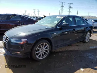 2015 Audi A4 Premium with VIN WAUBFAFL0FN022166, listed as a Copart auction lot 47105055 with 132,448 mi miles and Salvage Title. Bid and sale history available at carsss.com. Image 1.